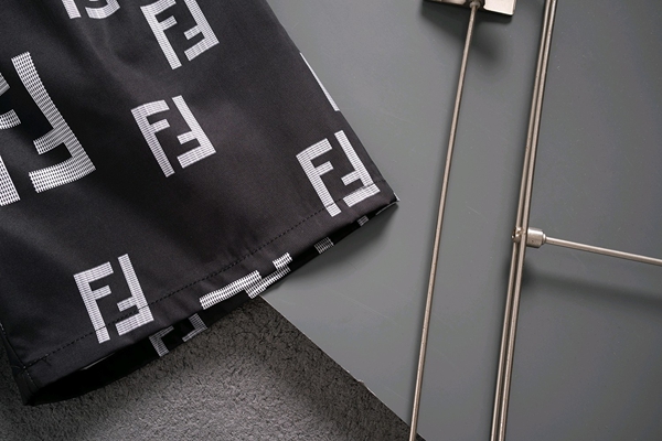 ブランドハーフパンツ素材ディテール